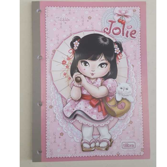 Refil Fichário Jolie Pets 96 Folhas