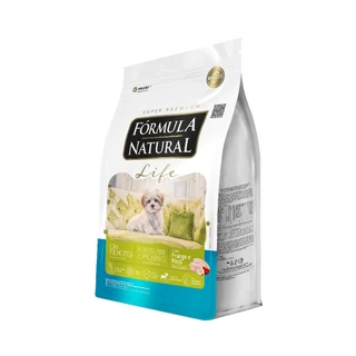 Ração Fórmula Natural Life Cães Filhotes Porte Mini e Pequeno 2,5kg Adimax em Oferta na Shopee