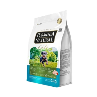 Ração Fórmula Natural Life Cães Filhotes Porte Médio e Grande 15kg Adimax