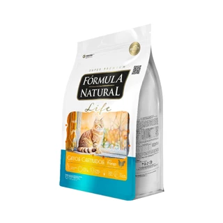 Ração Fórmula Natural Life Gatos Castrados Sabor Frango 7kg Adimax