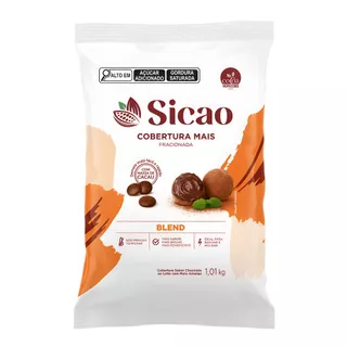 Cobertura em Gotas Mais Fracionada Sicao Fácil Sabor Blend 1,01kg