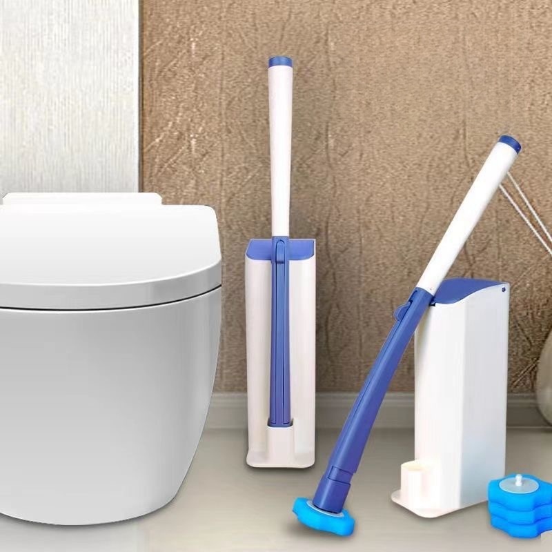 Escova descartável Para Vaso sanitário e Parede Banheiro -DX001