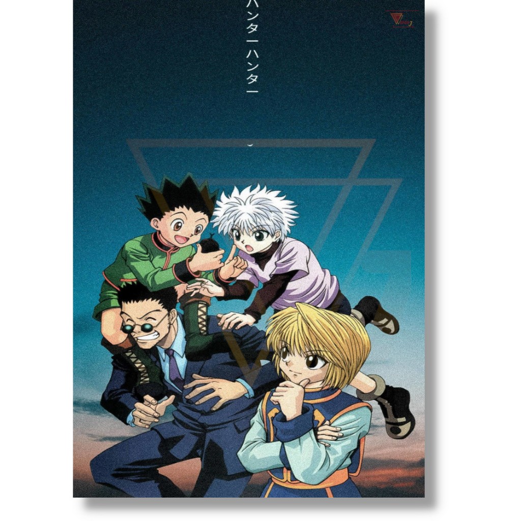Pôster Adesivo Anime Hunter × Hunter Personagens Qualidade Premium