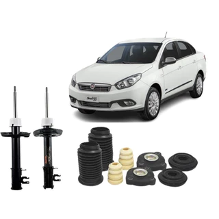 KIT AMORTECEDOR DIANTEIRO GRAND SIENA PALIO 2014.. S BIELETA