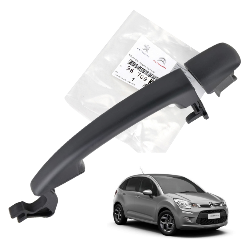 Maçaneta Externa Porta Dianteira Traseira Citroen C3 2013 a 2021