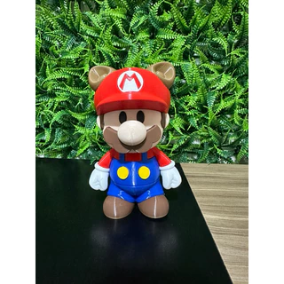 Mario e Luigi de Tanoki! impresso 3d