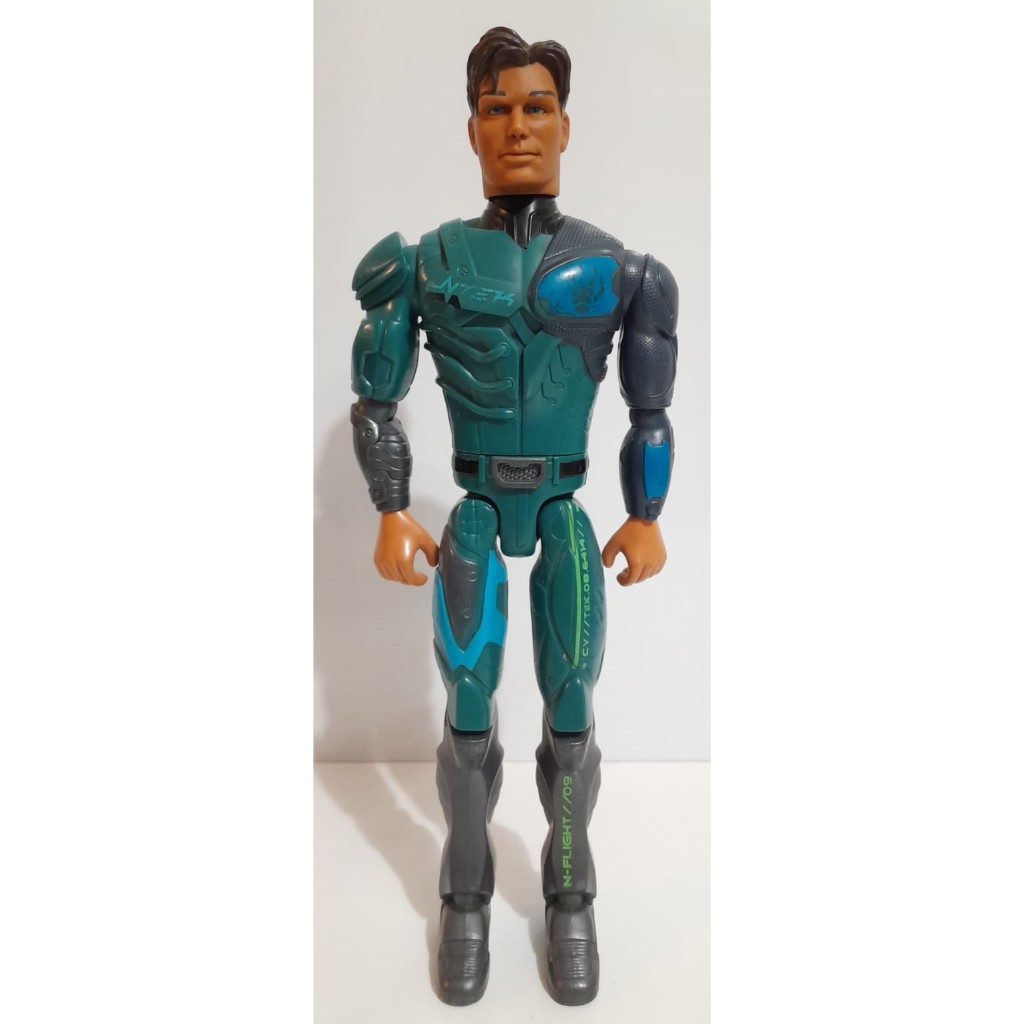 Boneco Grande Articulado do Personagem Max Steel Ataque Aéreo
