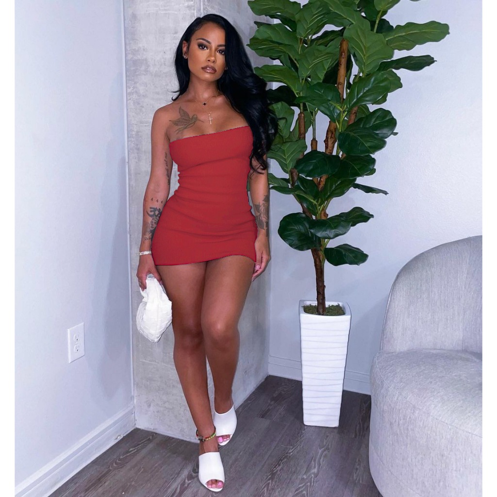 Vestido Tubinho tomara que caia curto 049s