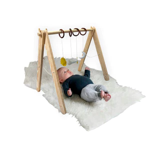 Ginásio de atividades infantil Brinquedo para bebê Cavalete montessori