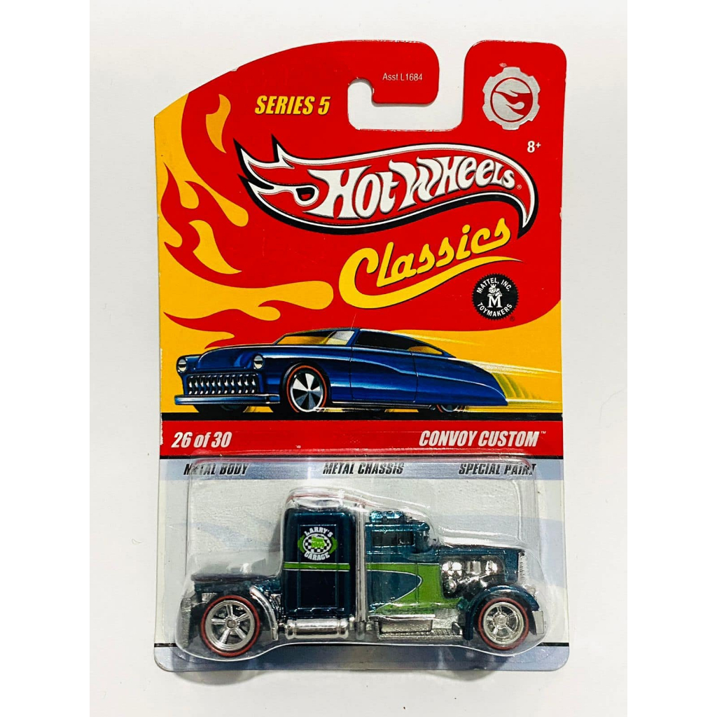 Hot Wheels Classics Series 5 #26 Blue Custom Convoy | eBay