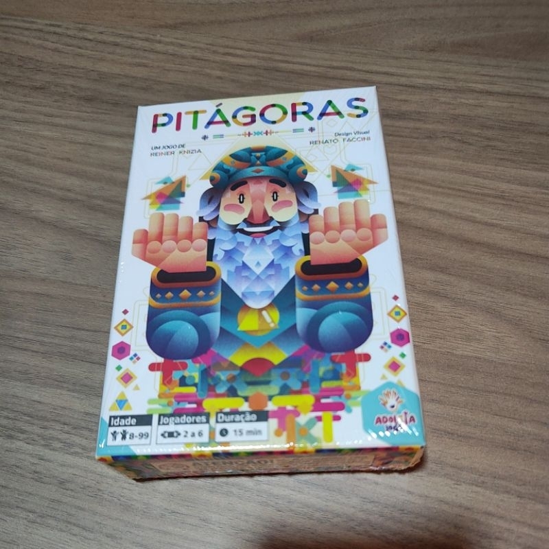 Pitágoras Jogo de Cartas Grok Games