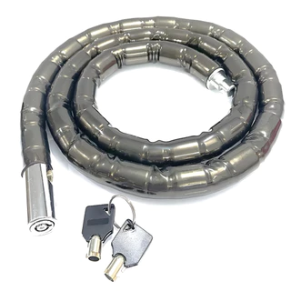 Cadeado Para Moto Bicicleta Bike Capacete Portão Porta Corrente Segurança Antifurto Trava Grossa em Oferta na Shopee