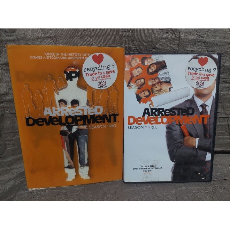DVD ARRESTED DEVELOPMENT 2 e 3 TEMPORADA (ÁUDIO INGLÊS) | Shopee Brasil
