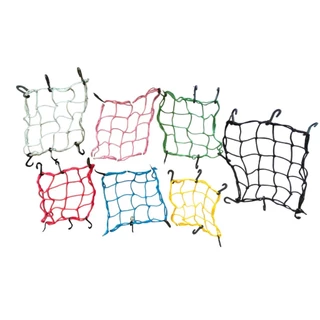 Rede Elástica Preta Moto / Bagageiro / Baú Redinha - 35 X 35 em Oferta na Shopee