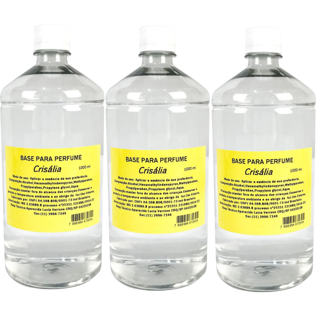 Base Pronta Aromatizador Perfume com Fixador - Alta Qualidade