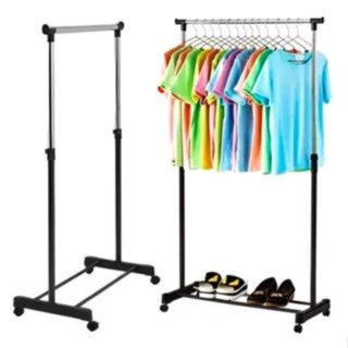 Cabideiro Arara de Roupas Organizador Sapatos Bolsas 150cm ou 130cm