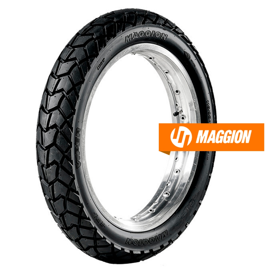 Pneu Traseiro Viper 110/90-17 Bros Xre 190 Crosser Moto Aro 17 On / Off ...