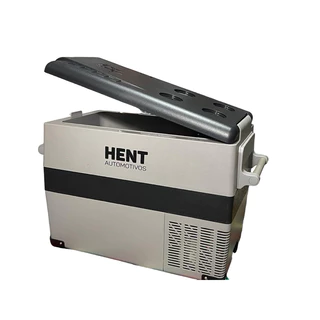 Freezer Geladeira Portátil 32 Litros Caminhão Motorhome Barco 110v 220v 12v 24v Quadrivolt 1 ano de Garantia