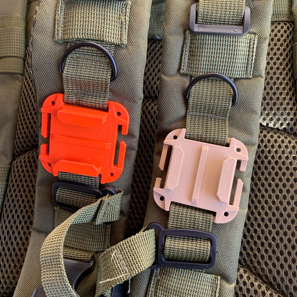 Suporte Gopro MOLLE Mochila tática Militar Camping Hiking Trilha ...
