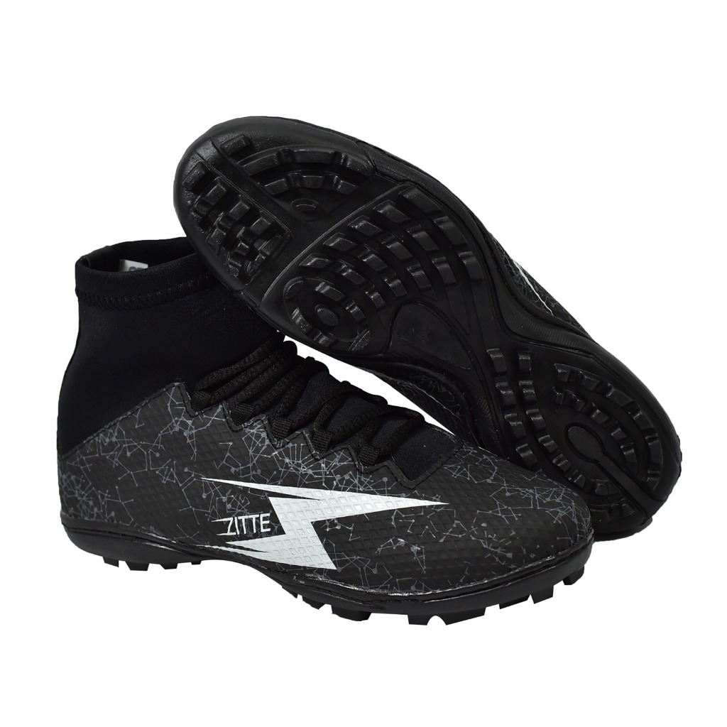 chuteira society cano alto botinha adulto zitte grama sintetica