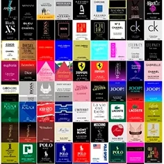 KIT ADESIVOS ROTULOS PARA PERFUME PERSONALIZADO