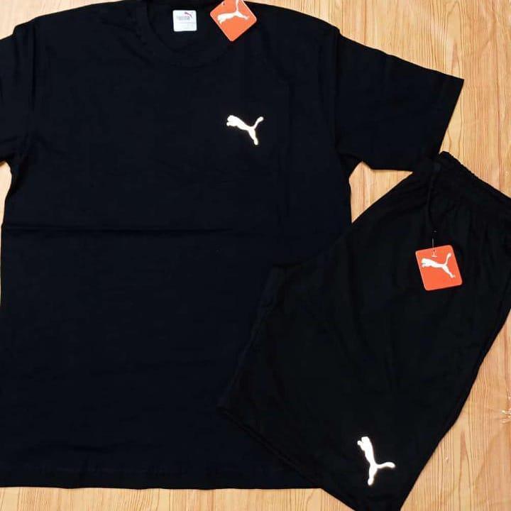 Conjunto Kit camiseta 100% algodão 30.1 bermuda leve para academia RELOGIO DIGITAL