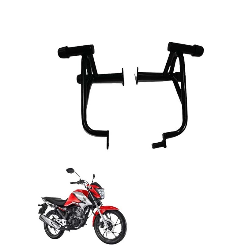 Protetor De Motor Preto Titan 160 2016 Até 2024