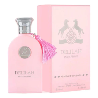 Perfume Árabe Delilah Pour Femme Eau de Parfum Maison Alhambra 100ml- Feminino