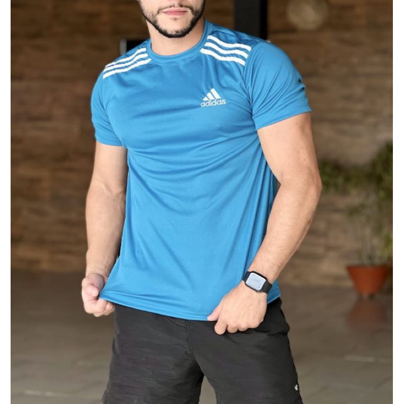 Camiseta Para Academia Blusa Para Academia Masculina Dryfit | Shopee Brasil