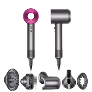 Secador de Cabelo Profissional 5 em 1 Super Ionico Ar Quente e Frio Rápido Magnético 110V 220v