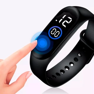 Relógio Smartwatche Esportivo M6 M7 M5 M4 Digital Unissex Led Prova D'água 1 UNIDADE Relogio digital