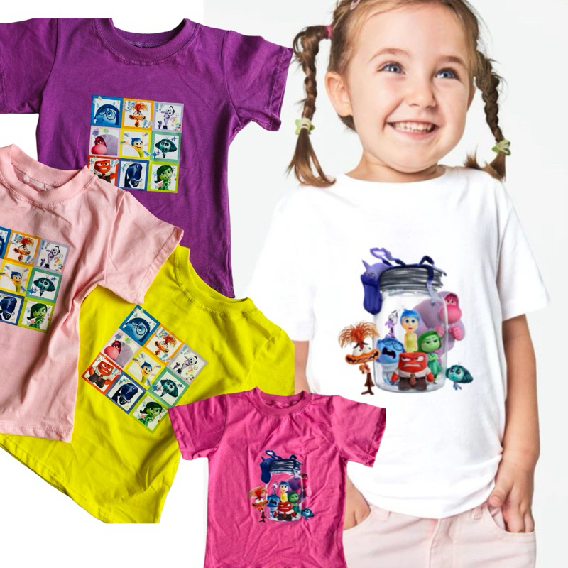 Blusa Infantil Divertidamente Algodão TAM 4 a 14 Anos