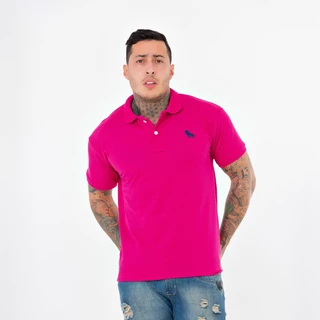 camisa polo básica masculino p m g gg