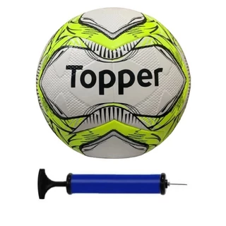 Bola FutE Campo Oficial Topper Slick Ii + bomba de ar