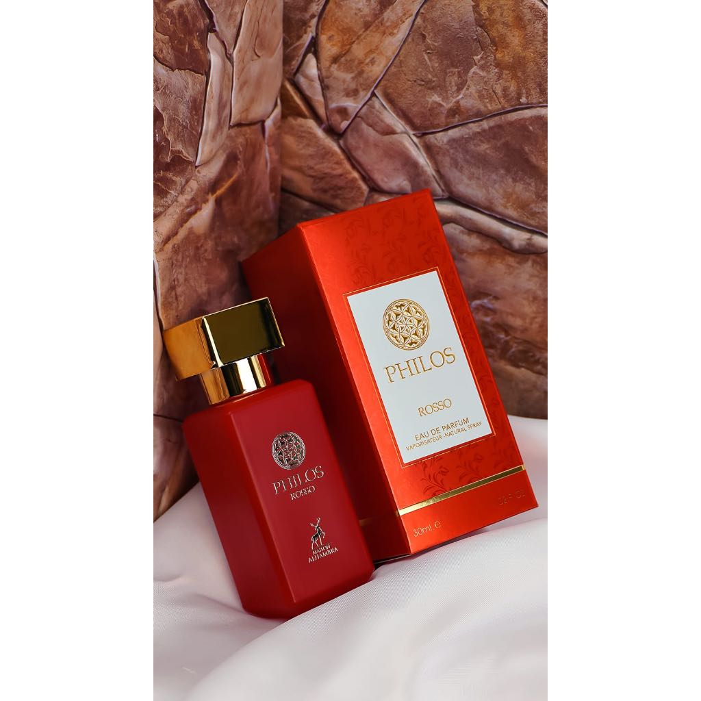 Perfume Árabe Alhambra Philos Rosso - 30ml