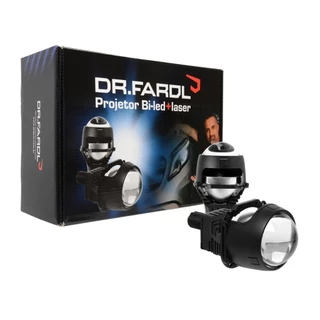 Kit Projetor Bi-led Laser Alta Potencia 30000 Lm Dr Farol