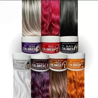 Máscara Tonalizante 100% Natural Sem Química + Luvas e touca