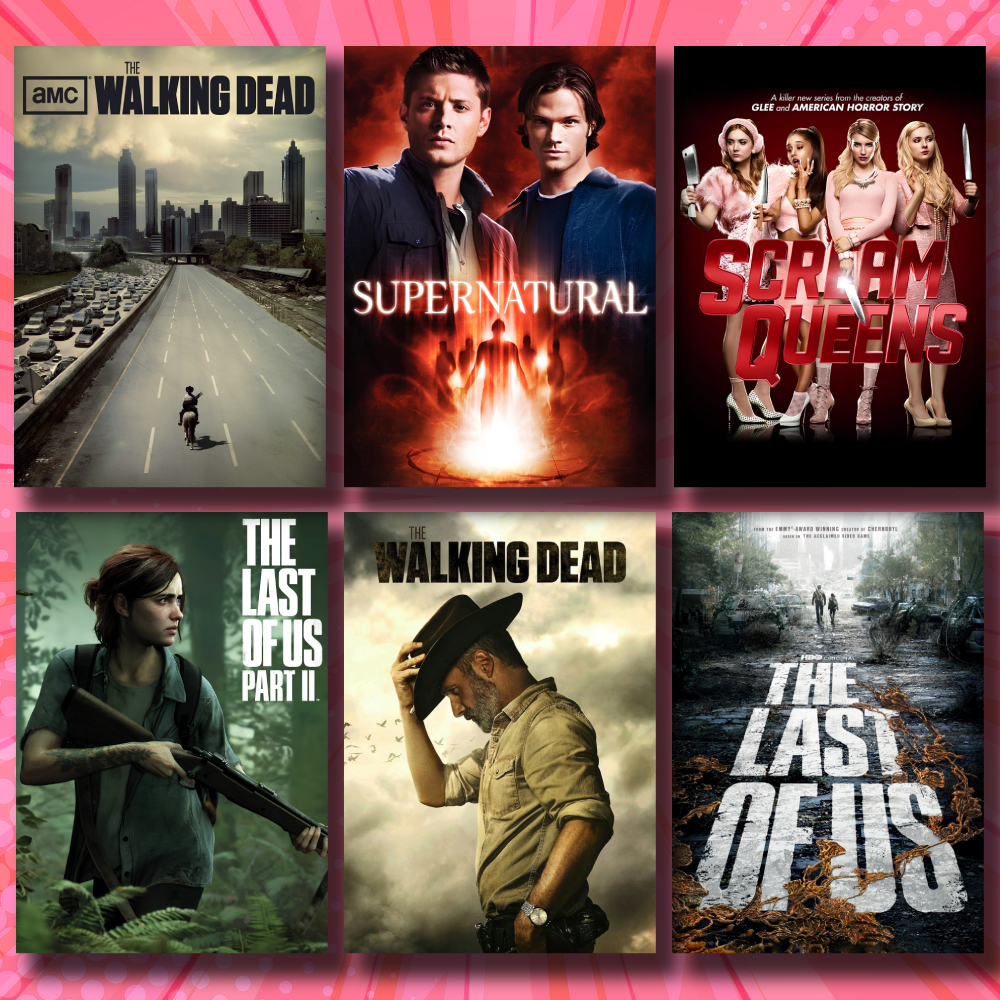 Poster Séries de Terror [The Walking Dead, Scream Queens, The Last of ...