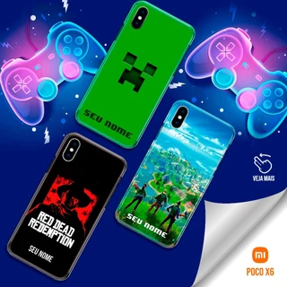 Capa Capinha - Xiaomi Poco X6 - Games