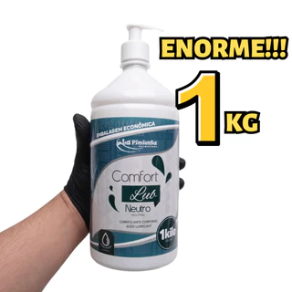 LUBRIFICANTE NEUTRO BASE DE AGUA 1Kg ECONOMICO - COMFORT LUB LA PIMIENTA em Oferta na Shopee