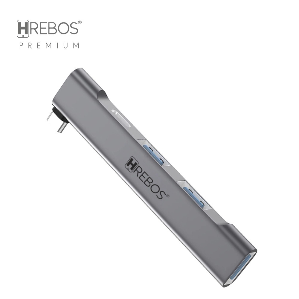 Adaptador Hub Tipo-C 3.0 Extensor 4 Portas - Conectores de Saída: 3 USB + USB-C