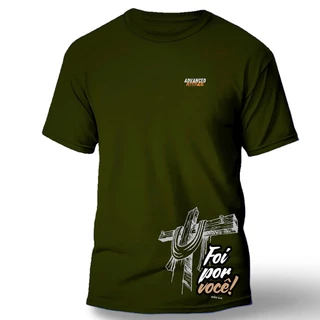 Camisa Foi Por Você Fio 100% Algodão Com Fio 30.1 Estampada