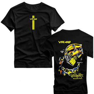 Camiseta Valentino Rossi Moto Gp Camisa Yamaha Doctor 46 Frente E Costas