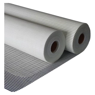 Tela Fibra De Vidro 5x5 P/ Isopor Reboco Alvenaria 10m X 1m