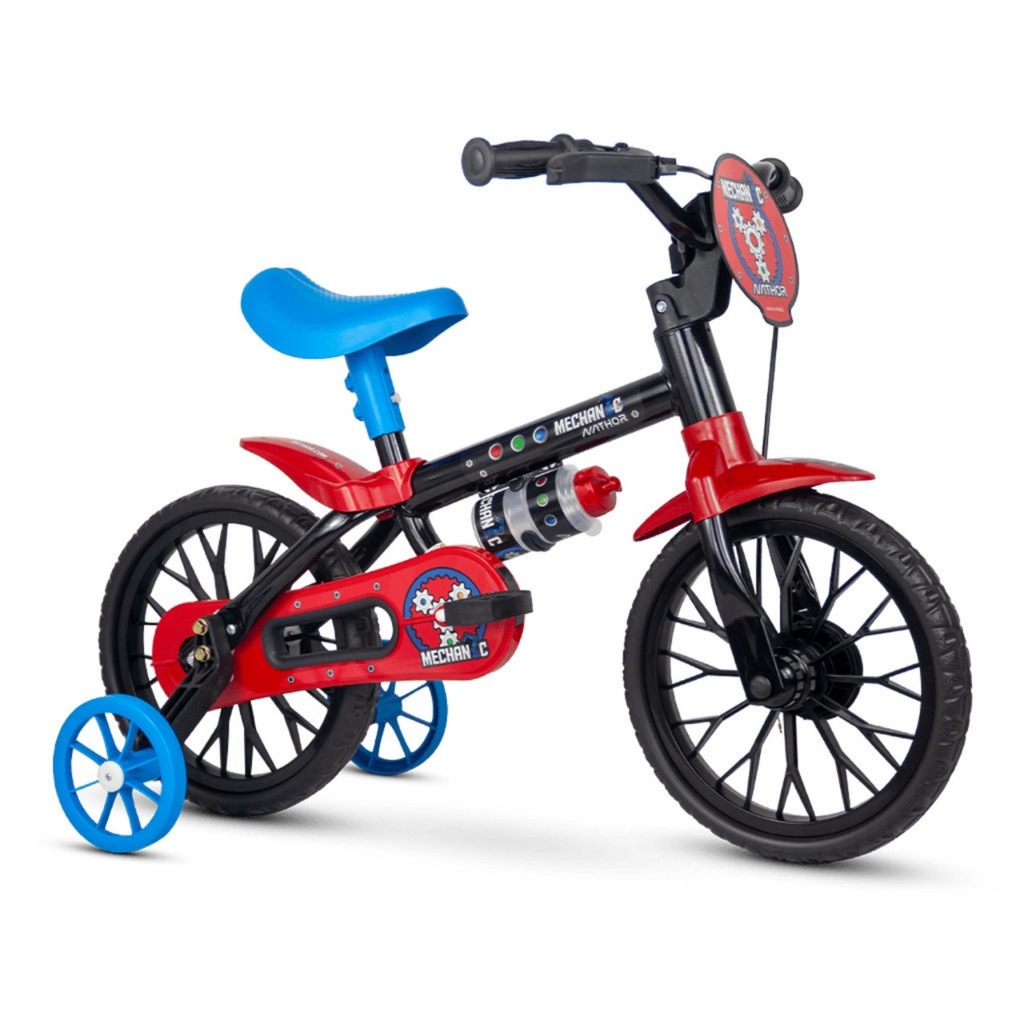Bicicleta Bike Criança 2 A 5 Anos Aro 12 Nathor Infantil C/ Rodinha ...