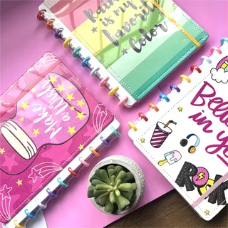 Caderno inteligente Luxo Estampado Capa Dura Courinho 80 Folhas - Versão A4, A5 e B5
