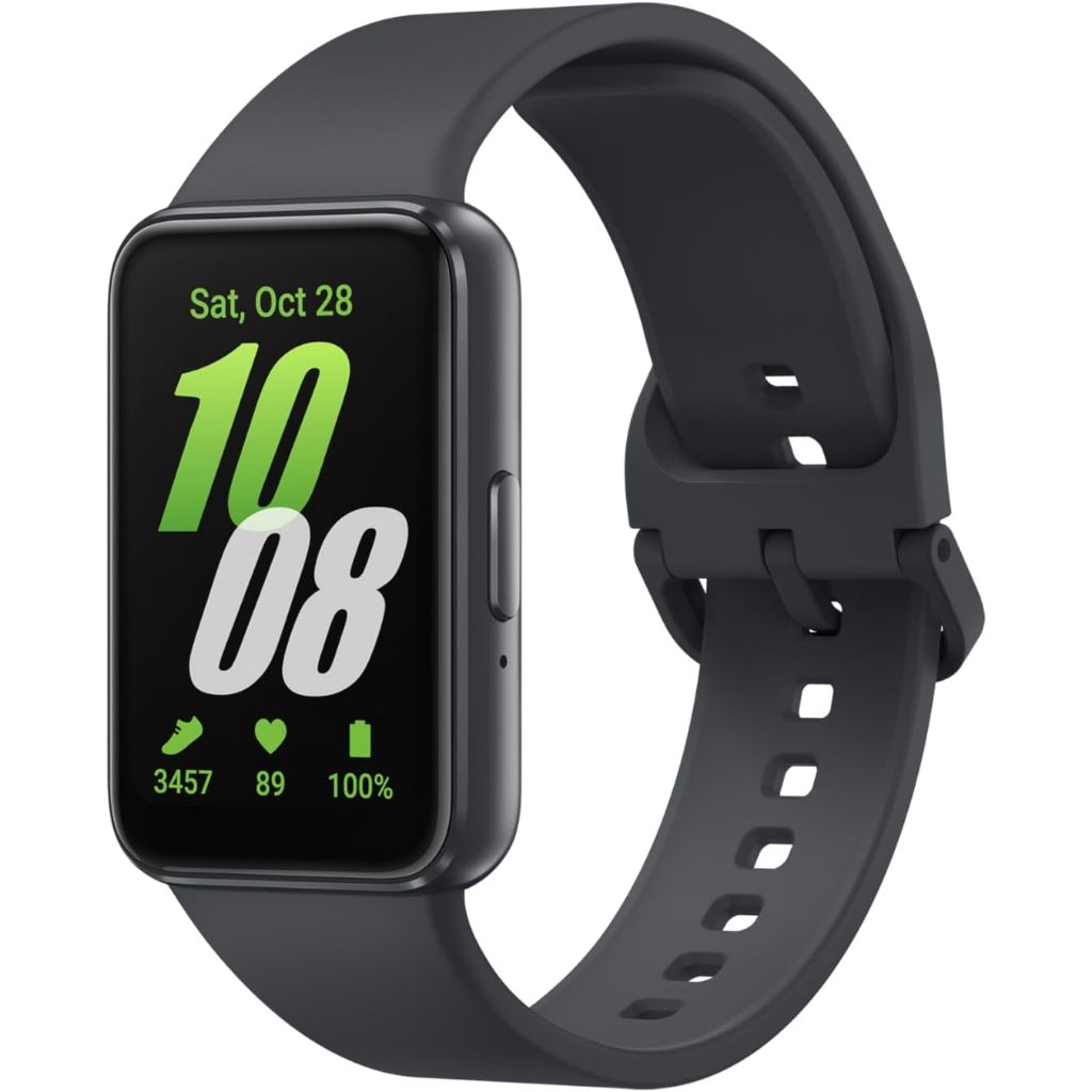 Smartwatch Samsung Galaxy Fit3 Display 1.6 Sm-r390 Grafite