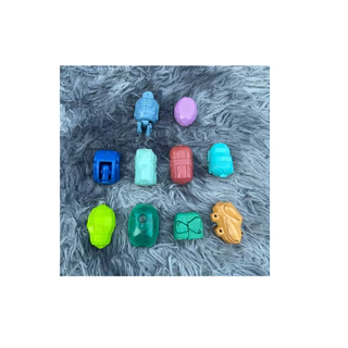 Brinquedo Rock Animal Recreio - Kit C/10 Rock Animais