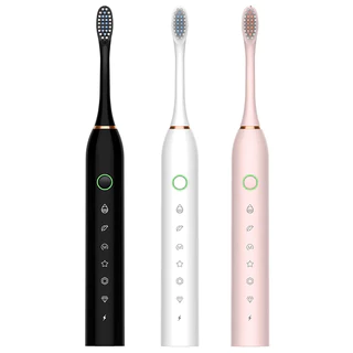 Escova de dentes elétrica recarregável Sonic IPX7 em Oferta na Shopee