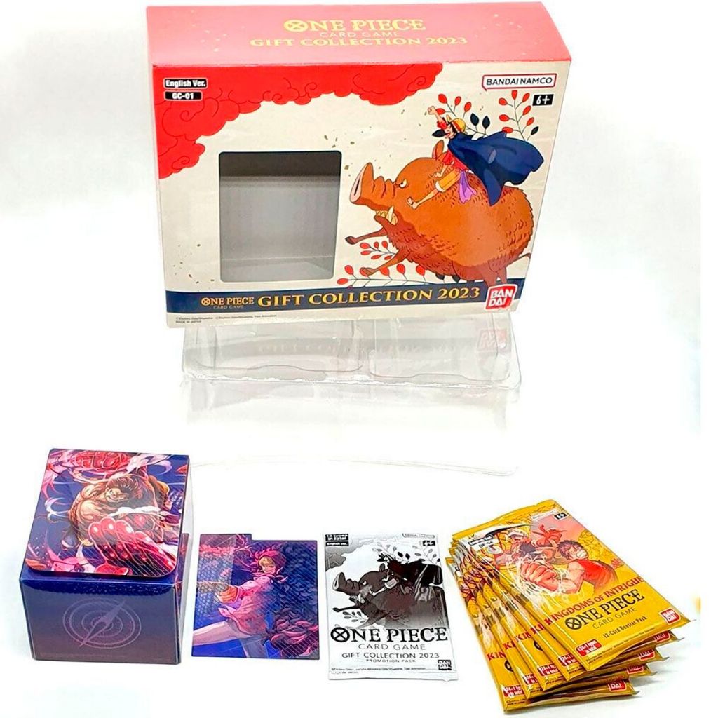 One Piece Gift Collection 2023 Card Game Tcg Cartas Inglês